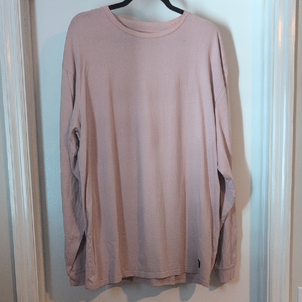 Vans Pink Long Sleeve Shirt